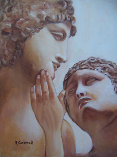 Escultura Oil Canvas Figure Painting