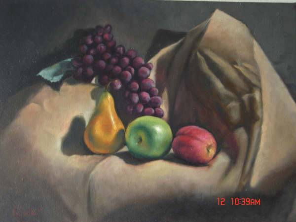 BODEGON DE FRUTAS Oil Canvas