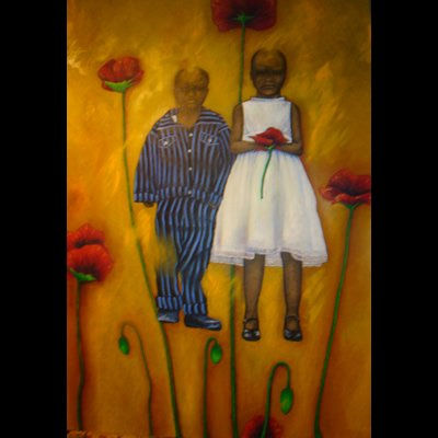 Entre flores