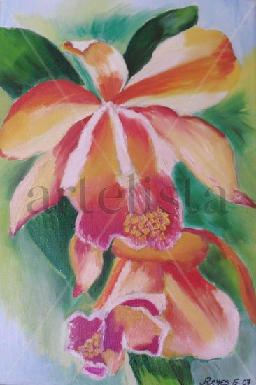 Esperanza Oil Canvas Floral Painting