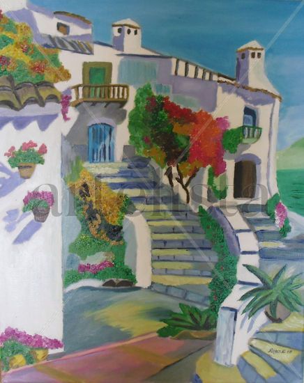 Rincón andaluz Oil Canvas Landscaping