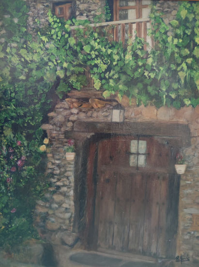 Casa rural Oil Canvas Landscaping