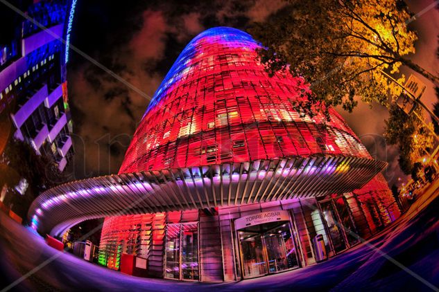 torre agbar Architecture and Interiorism Color (Digital)