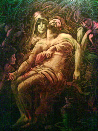 la piedad Óleo Lienzo Paisaje