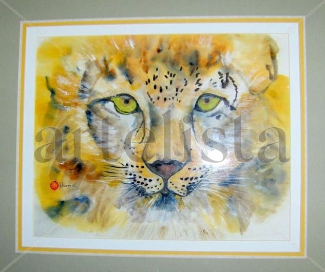 Mirada Felina Ink Paper Animals