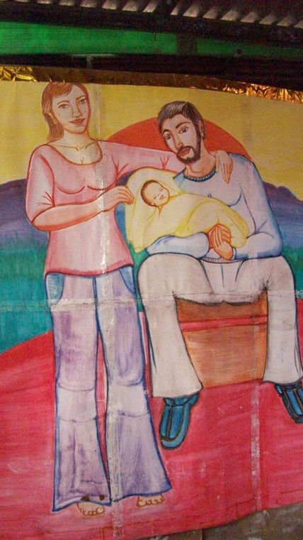 Mural por la familia