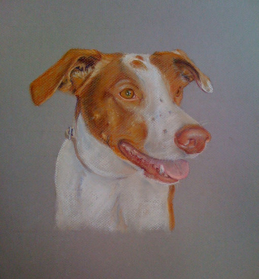 Angie Pastel Paper Portrait