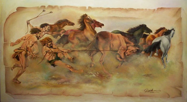 Caballos Salvajes Oil Canvas