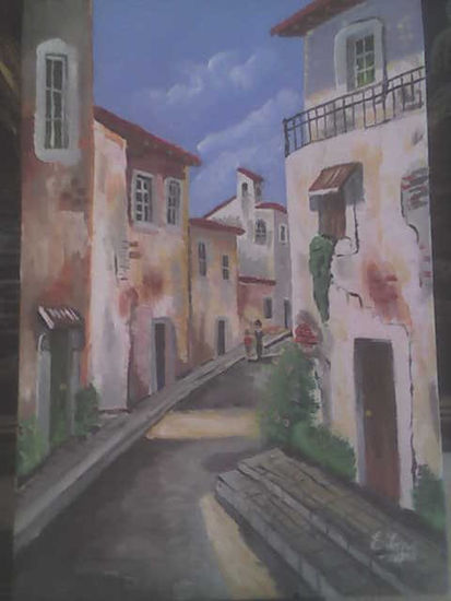 calle Oil Canvas Landscaping