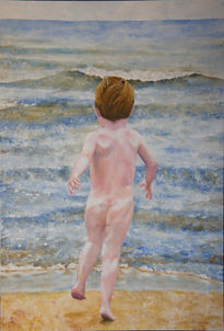 Niño en la playa