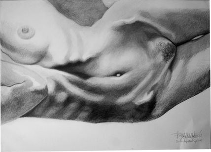 Torso femenino desnudo