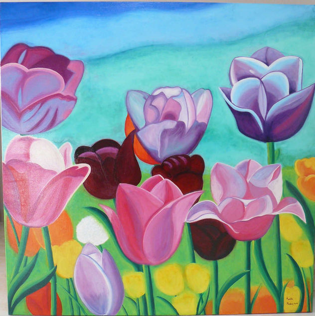 tulipanes
