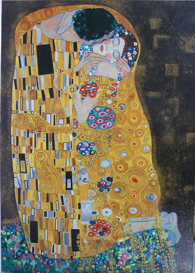 el beso de klimt