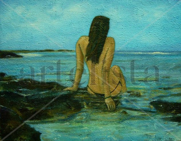 Belen Oil Canvas Figure Painting