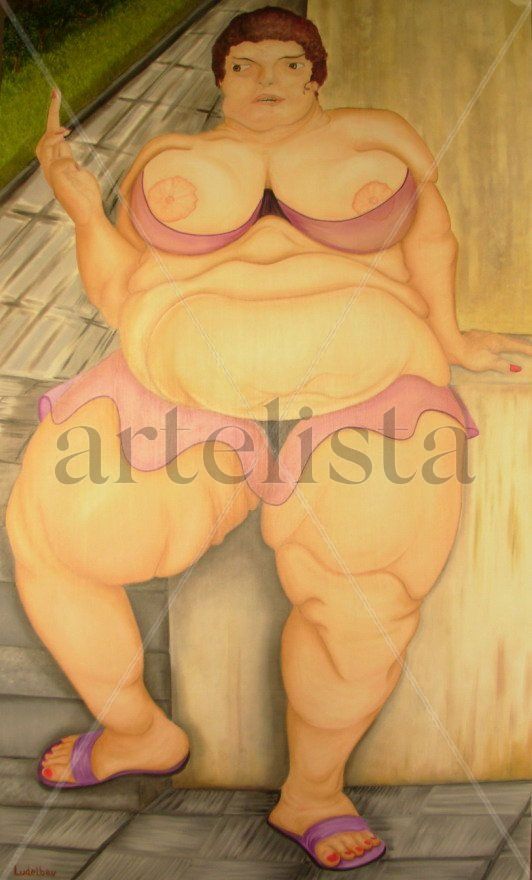 La mujer, el melón y el queso, al peso. Afrodita