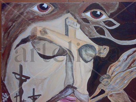 El cristo en la cruz