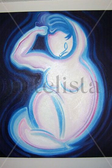 MUJER Oil Canvas Figure Painting