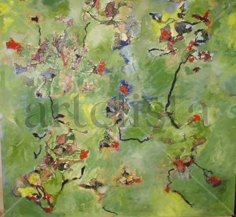 PRIMAVERA Mixed media Canvas Landscaping