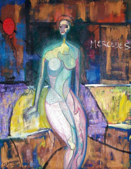 mercedes Oil Canvas Nude Paintings