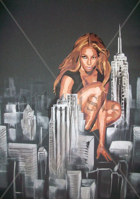 Beyonce between the...