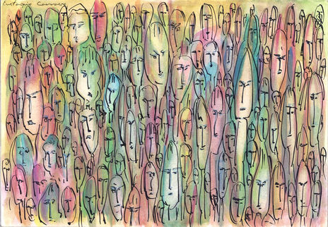 Multitud...