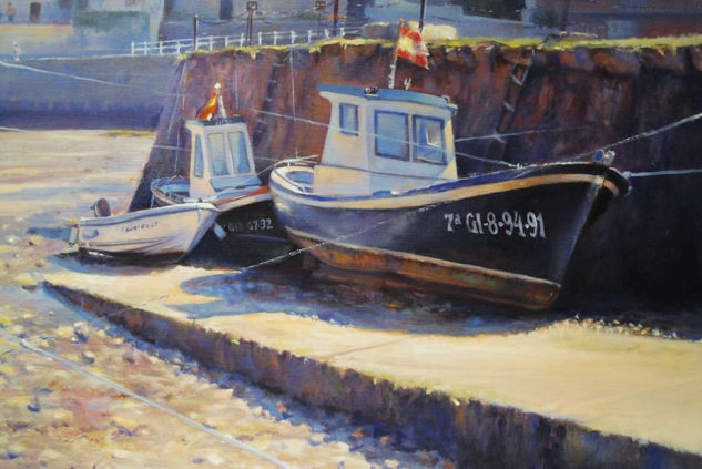 VIAVELEZ Óleo Tabla Marina
