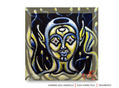 Hombre azul amarillo