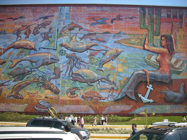 mural centro de convenciones