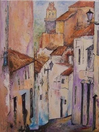 Calle Oil Canvas Landscaping