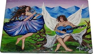 Tarde Musical Acrylic Canvas Landscaping