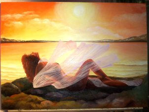 Puesta de Sol Oil Canvas