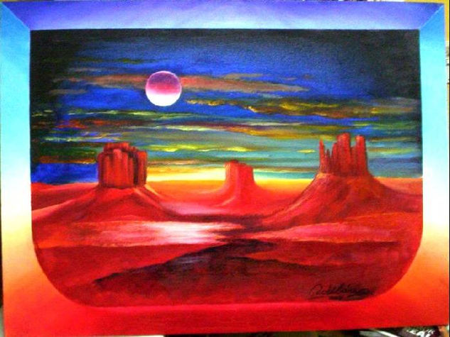 Paisaje Lunar Oil Canvas