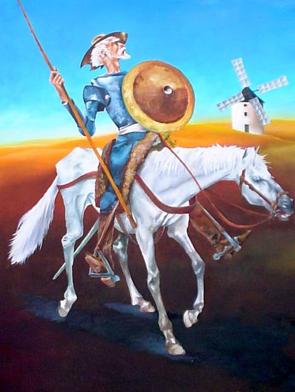 Don Quijote Oil Canvas