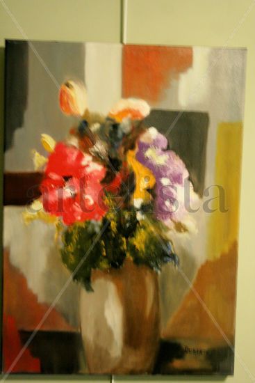 flores Oil Canvas Landscaping