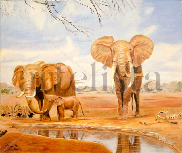 Sabana Oil Canvas Landscaping