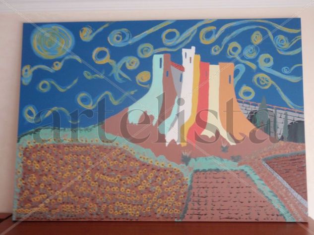 LOS ORGANOS Oil Canvas Landscaping