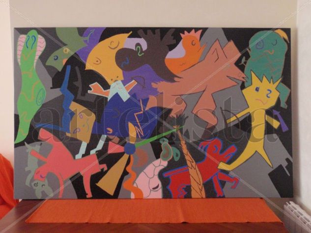 LA CAZA Acrylic Canvas Others