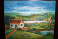 Casita en paisaje