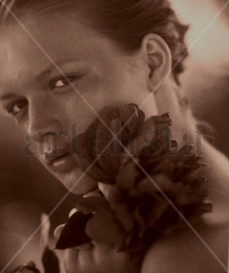 Mujer en flor
