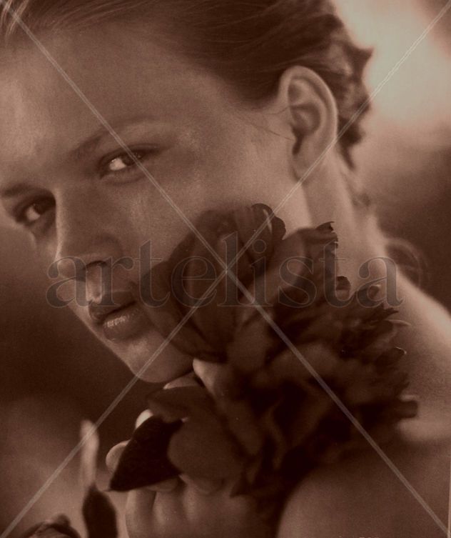 Mujer en flor