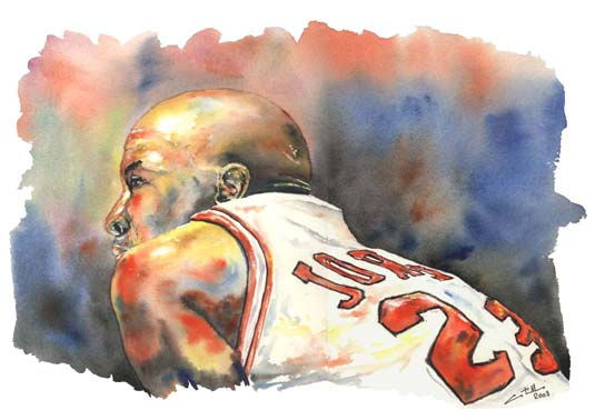 M Jordan Watercolour