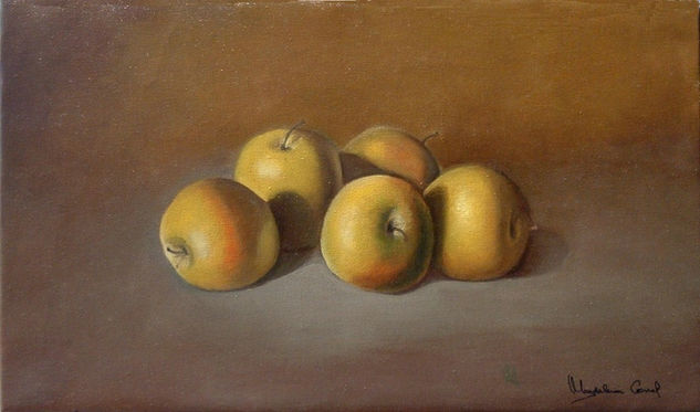 Manzanas Óleo Lienzo