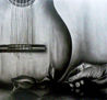 mano flor y guitarra
