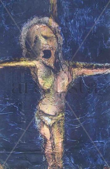 el grito de cristo Oil Canvas Figure Painting