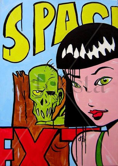 Space EXTREM Others Canvas Figure Painting