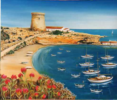 Campello Oil Canvas Landscaping