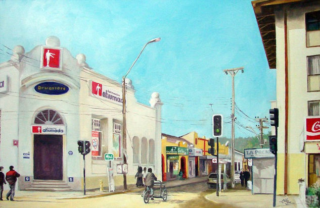 Ex Farmacia Ahumada en Constitución Oil Canvas Landscaping