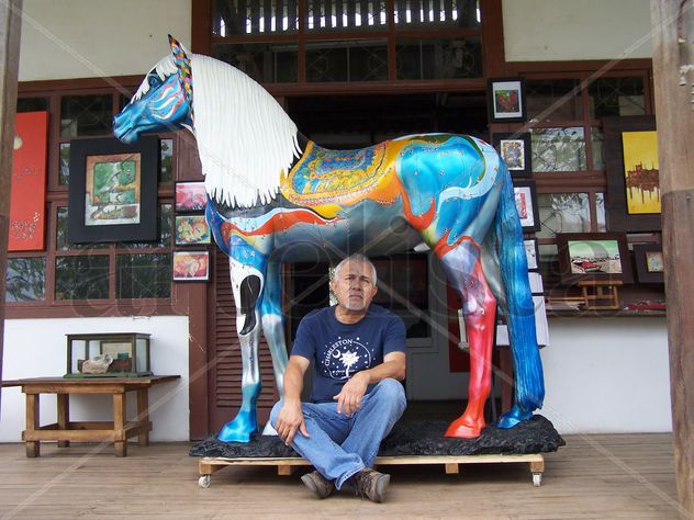 el artista y su obra