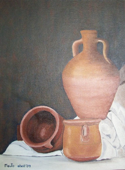 Jarrones de barro