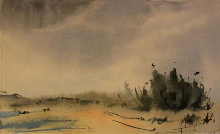 Paisaje invernal 1